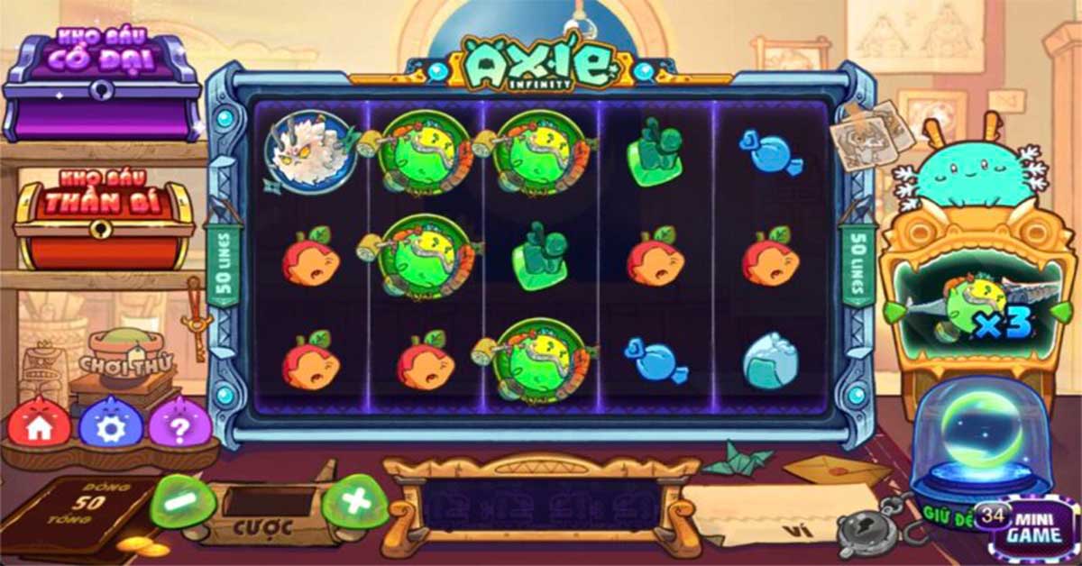 Tìm hiểu quay hũ slot Axie Infinity tại cổng game bài 789Club